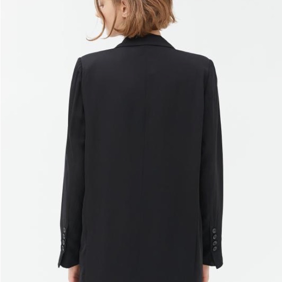 Urban Outfitters Just Female Monika Black Oversized Blazer - Picture 3 of 4